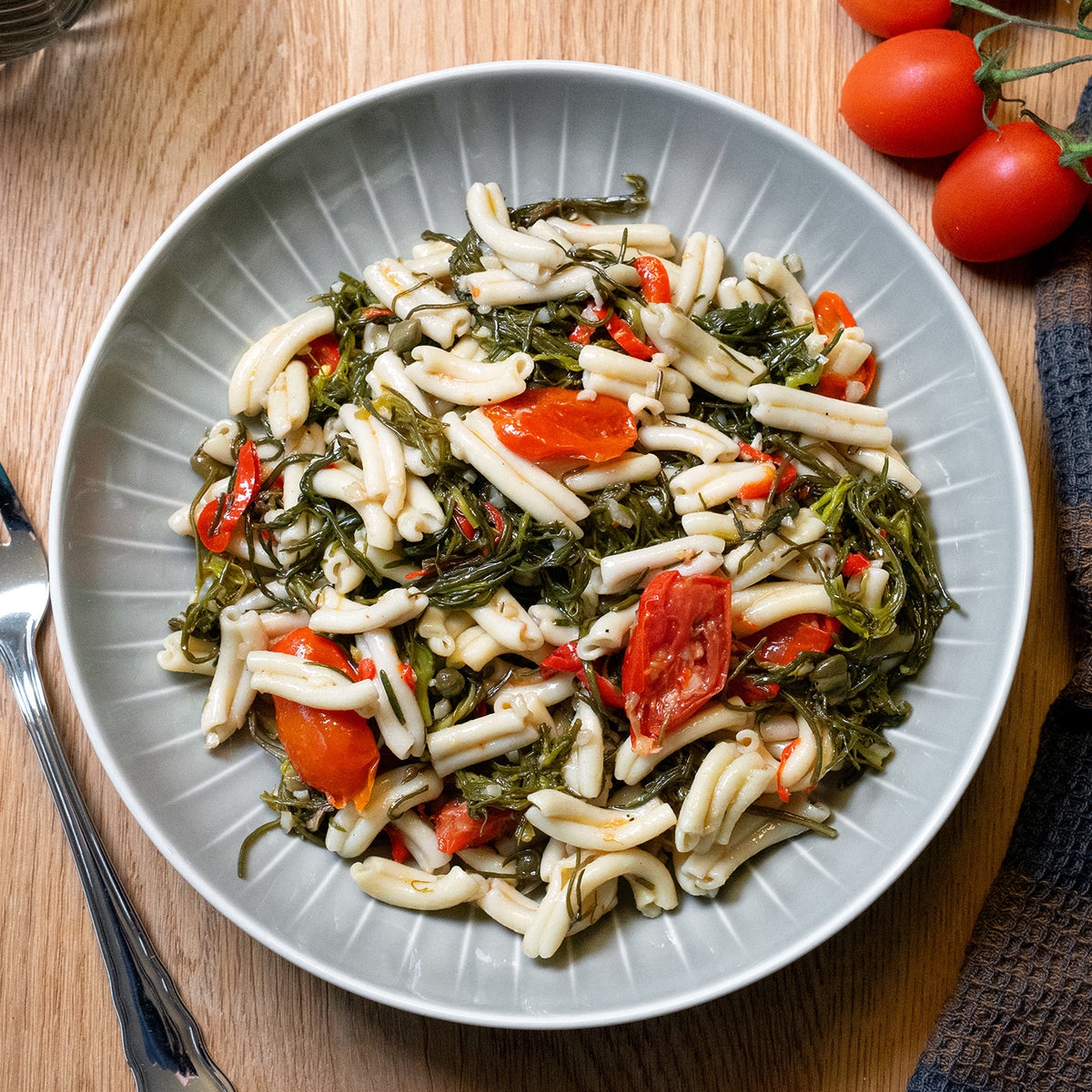 Casarecce with Monk's Beard 💪