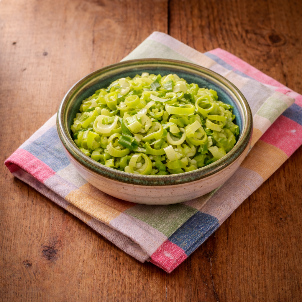Leek vegetables