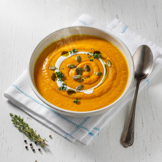 Kokos-Kürbissuppe