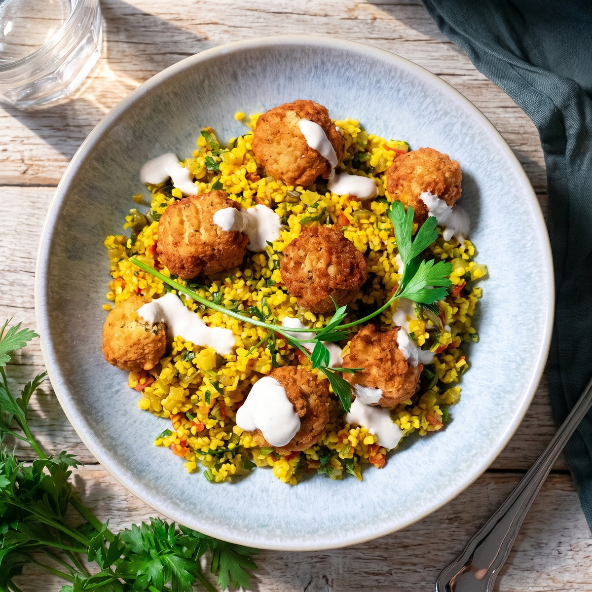 Mediterrane Falafel Bowl
