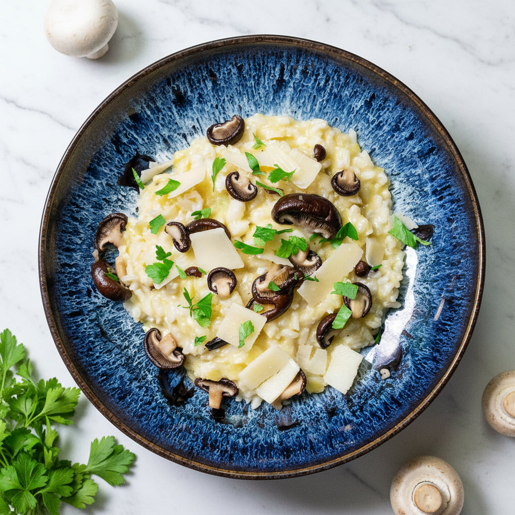 Risotto aux poireaux et Shiitake 💪