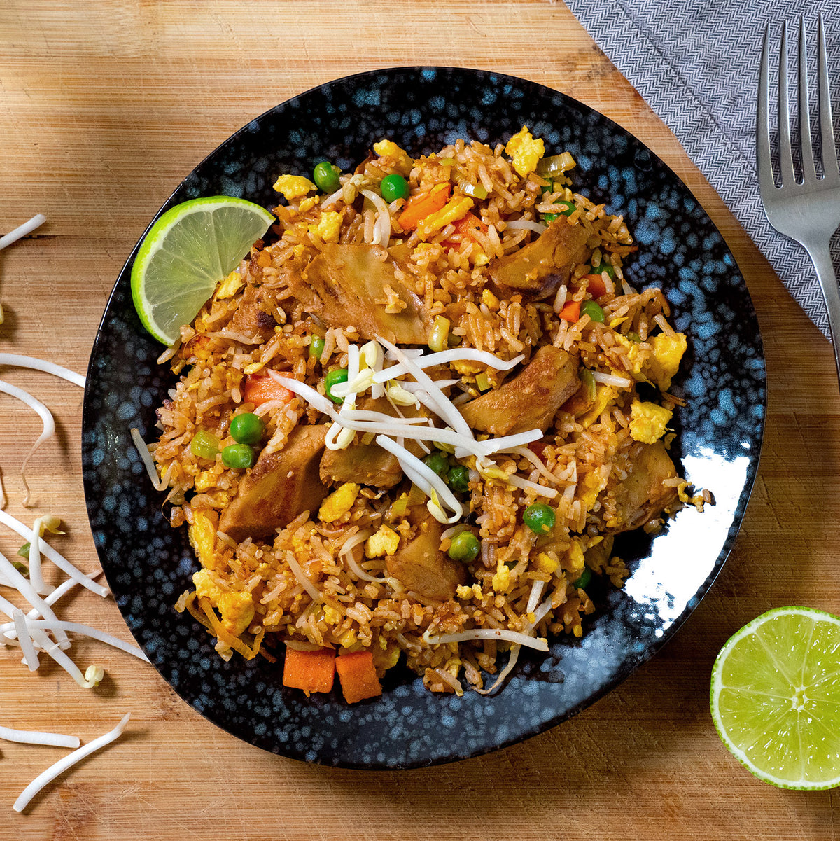 Nasi Goreng avec planted.chicken