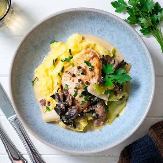 Pouletbrust mit Kartoffelstock 🔥