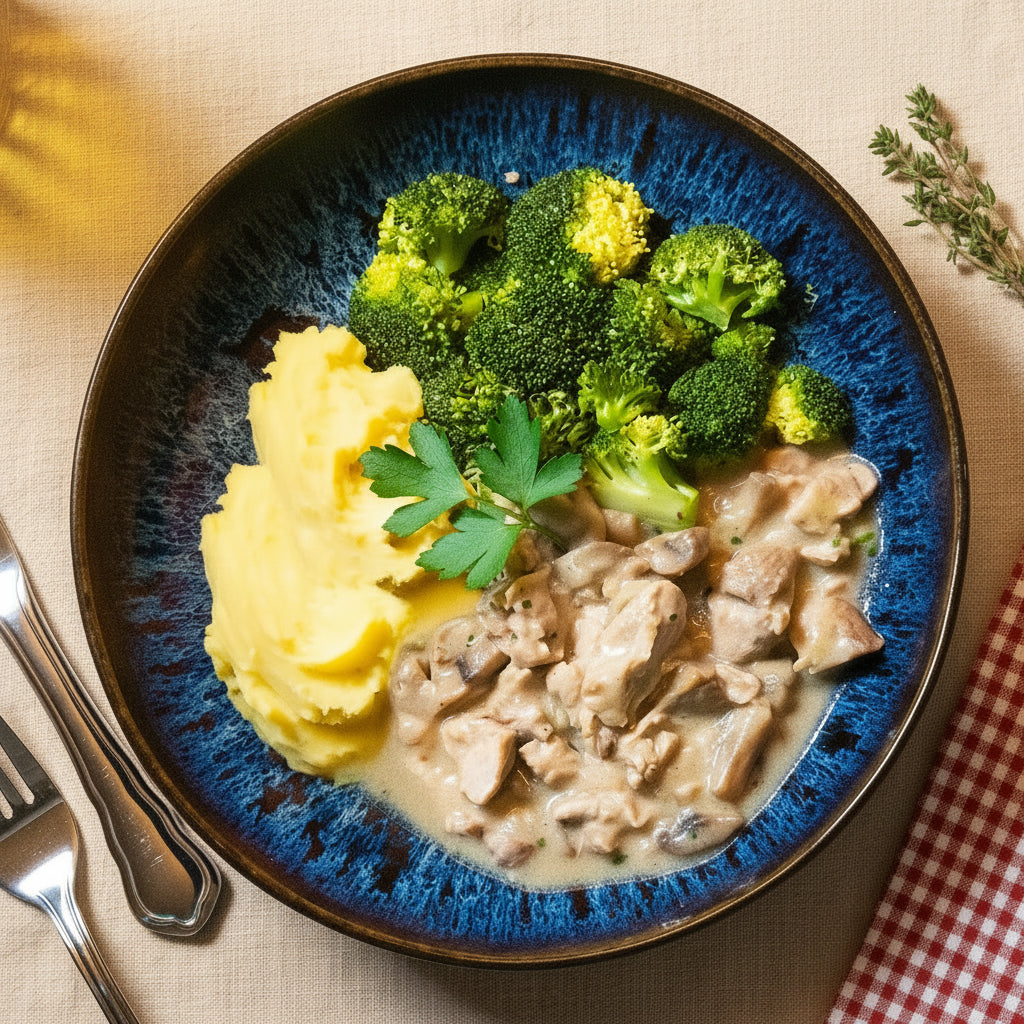 Zürcher Geschnetzeltes mit Kartoffelstock 💪