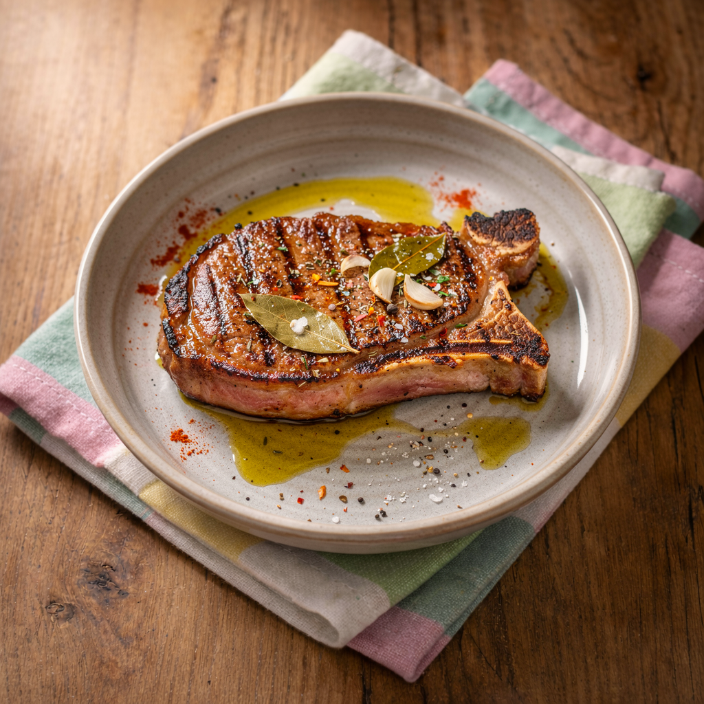 Schweinssteak mit Chimichurri