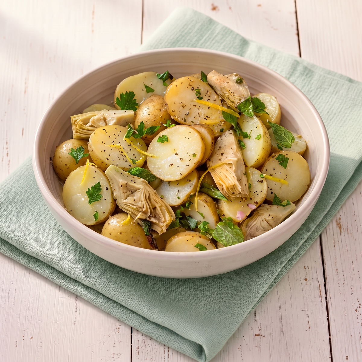 Mediterraner Kartoffelsalat