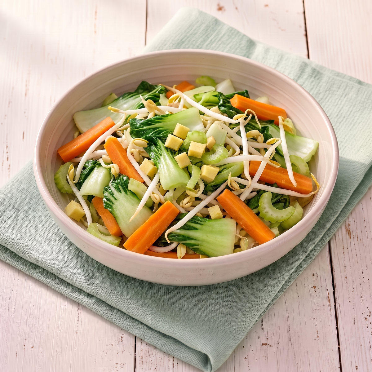Stir-fried vegetables